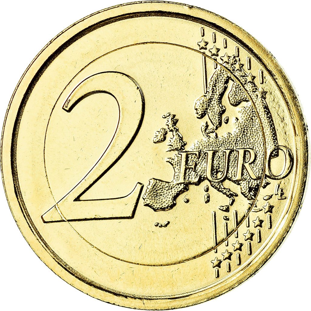 Italy, 2 Euro, Basilique Saint Marc, 2017, golden, AU(55-58), Bi-Metallic