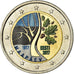 Estonia, 2 Euro, Route vers l'indépendance, 2017, Colorised, UNZ, Bi-Metallic