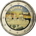 Spanien, 2 Euro, Escurial, 2013, Colorised, UNZ, Bi-Metallic