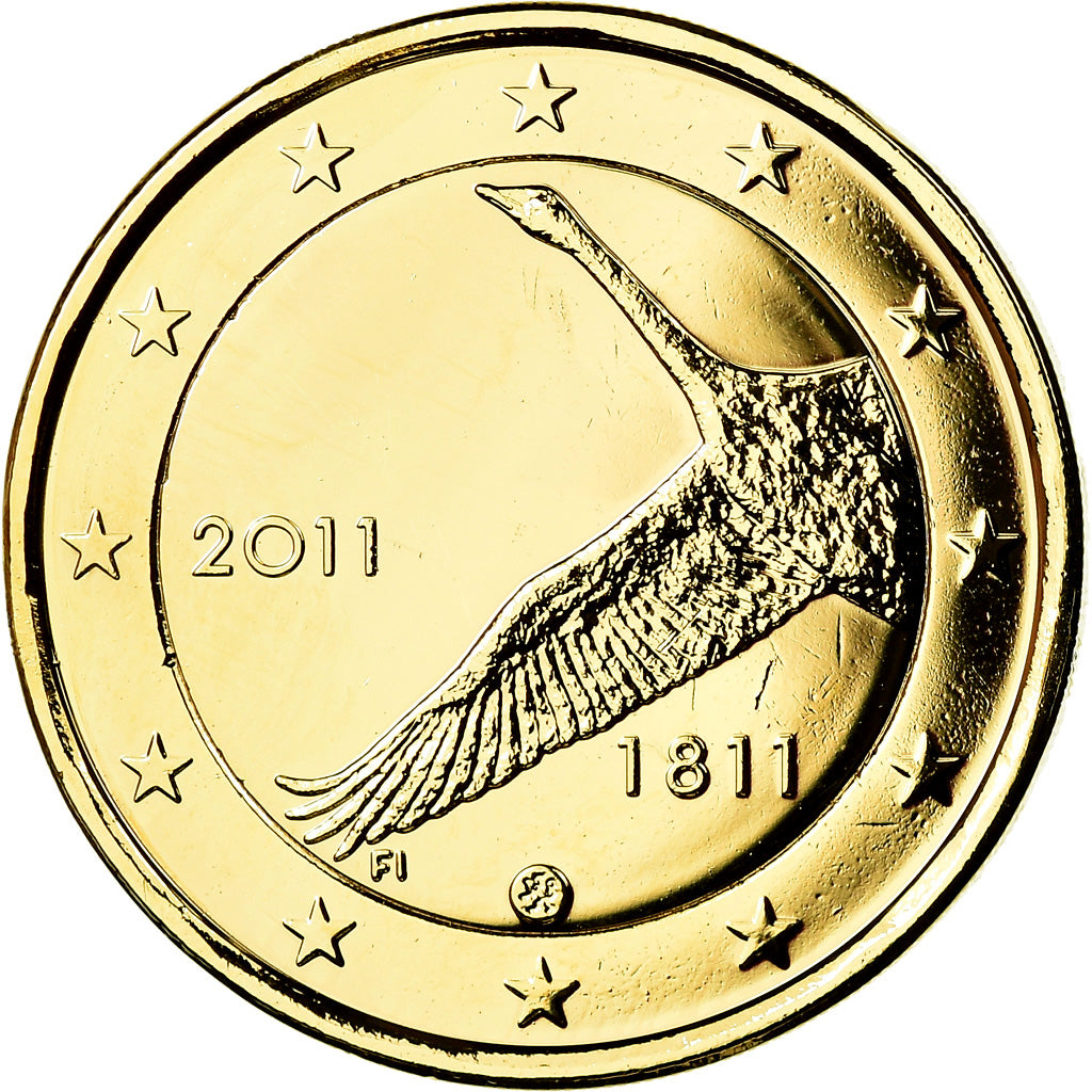 Finland, 2 Euro, 2011, golden, MS(63), Bi-Metallic, KM:130