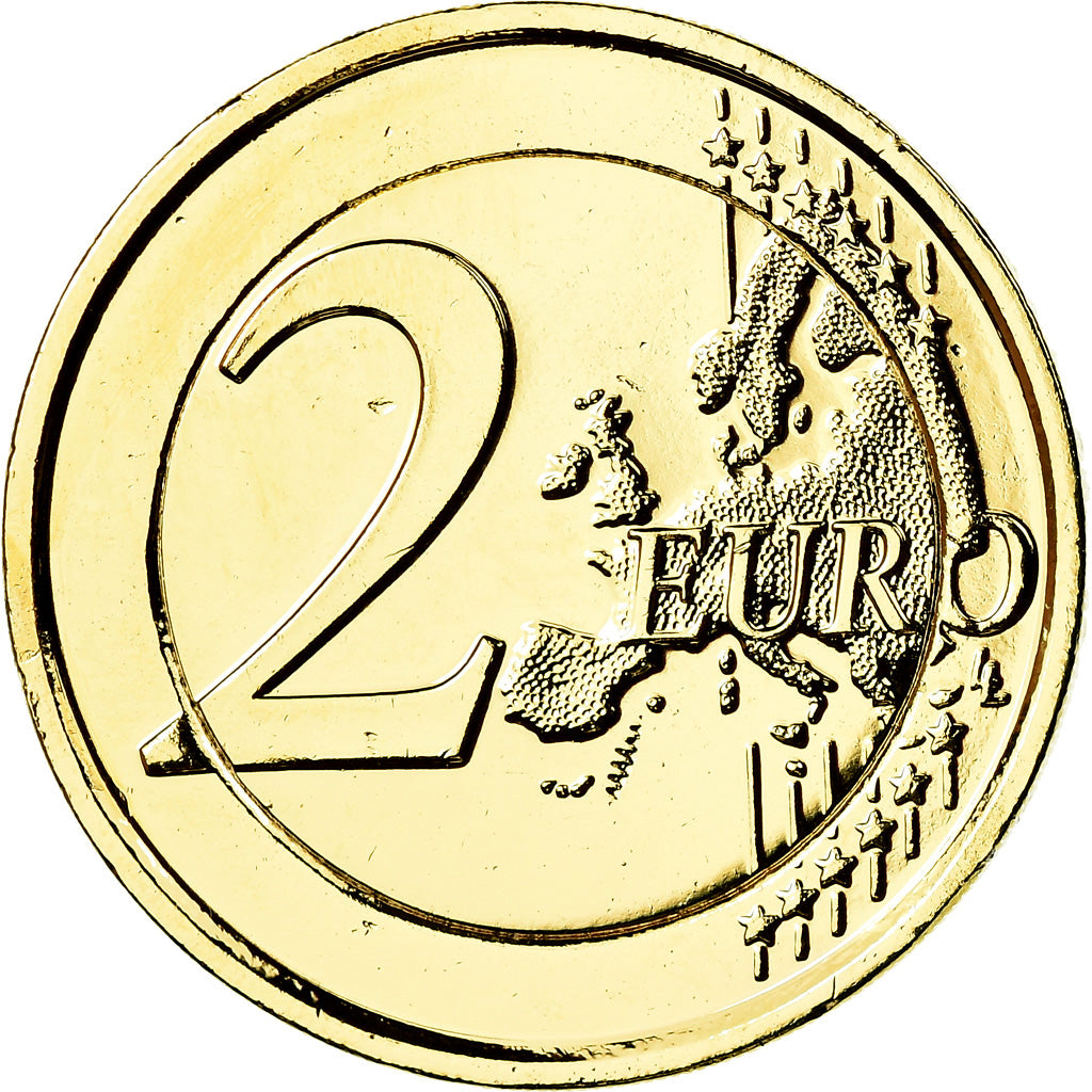België, 2 Euro, Journée internationale des femmes, 2011, golden, UNC-