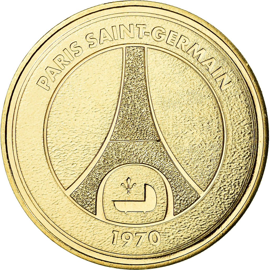 France, 1-1/2 Euro, Paris - Saint-Germain, 2012, MS(65-70), Aluminum-Bronze