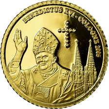 Moneta, CONGO, REPUBBLICA DEMOCRATICA DEL, 20 Francs, 2005, Proof, FDC, Oro