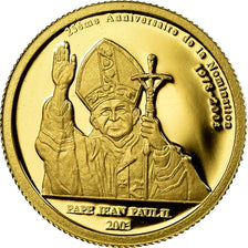 Münze, CONGO, DEMOCRATIC REPUBLIC, 20 Francs, 2003, Proof, STGL, Gold, KM:136