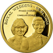 Moneta, Isole Cook, Elizabeth II, 10 Dollars, 2005, Franklin Mint, Proof, FDC