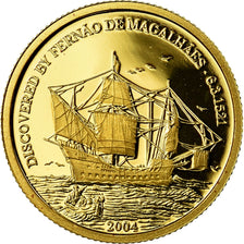 Coin, NORTHERN MARIANA ISLANDS, 5 Dollars, 2004, Proof, MS(65-70), Gold, KM:2