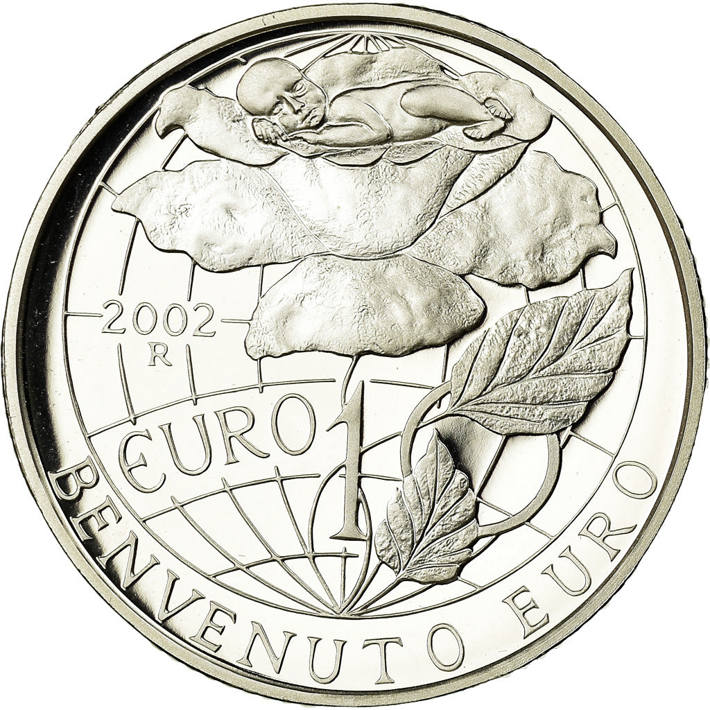 San Marino, 10 Euro, Bienvenue à l'Euro, 2002, Proof, MS(65-70), Silver, KM:449