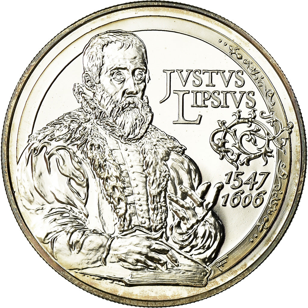 België, 10 Euro, Justus Lipsius, 2006, Proof, FDC, Zilver, KM:255