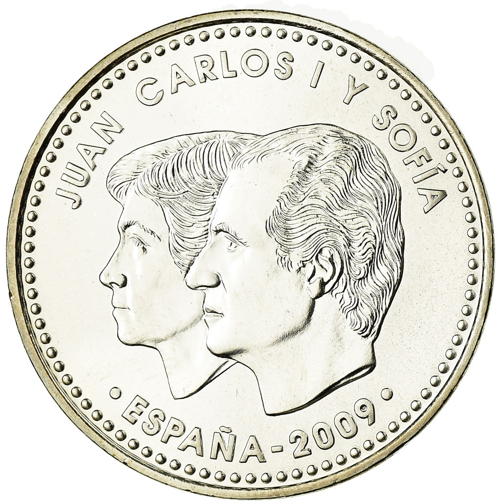 Spain, 12 Euro, 2009, Proof, MS(65-70), Silver, KM:1212