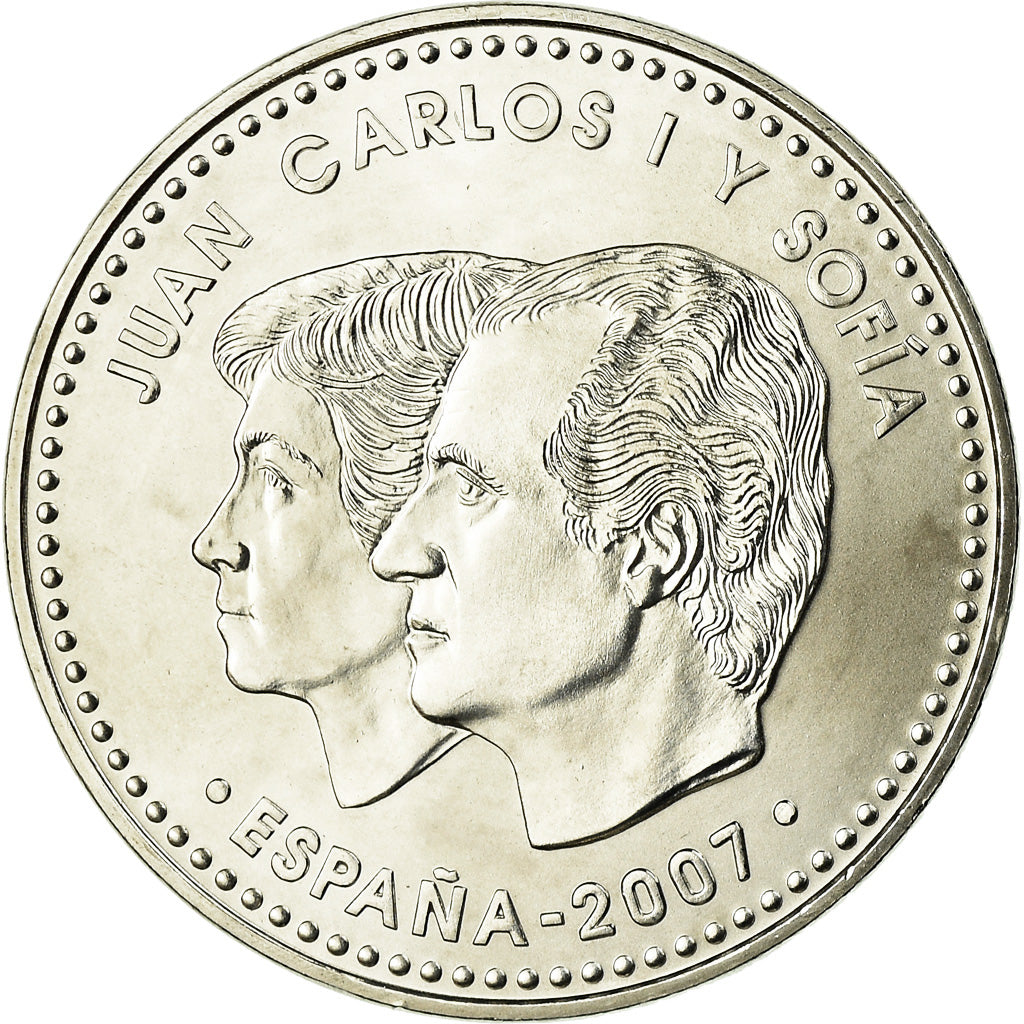 Espagne, 12 Euro, 2007, FDC, Argent, KM:1129