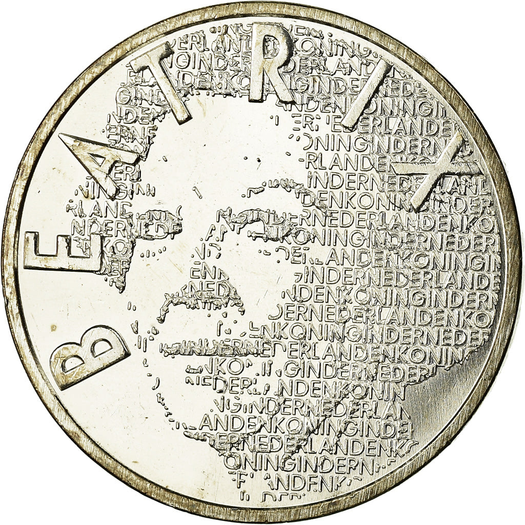 Netherlands, 5 Euro, Vincent Van Gogh, 2003, BU, AU(55-58), Silver, KM:245