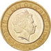 Great Britain, Elizabeth II, 2 Pounds, 2004, AU(50-53), Bi-Metallic, KM:994
