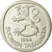 Moneta, Finlandia, Markka, 1964, EF(40-45), Srebro, KM:49