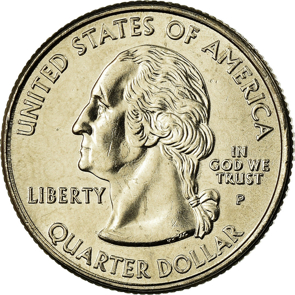 Coin, United States, Quarter, 2001, U.S. Mint, Philadelphia, MS(63)