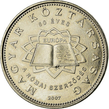 Coin, Hungary, Traité de Rome, 50 Forint, 2007, Budapest, AU(55-58)