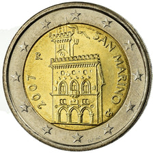 San Marino, 2 Euro, 2007, UNZ, Bi-Metallic, KM:447