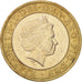 Great Britain, Elizabeth II, 2 Pounds, 1998, EF(40-45), Bi-Metallic, KM:994