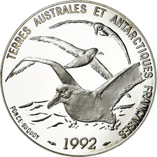 Coin, France, Terres Australes, 5 Francs, 1992, Paris, BE, MS(65-70), Silver