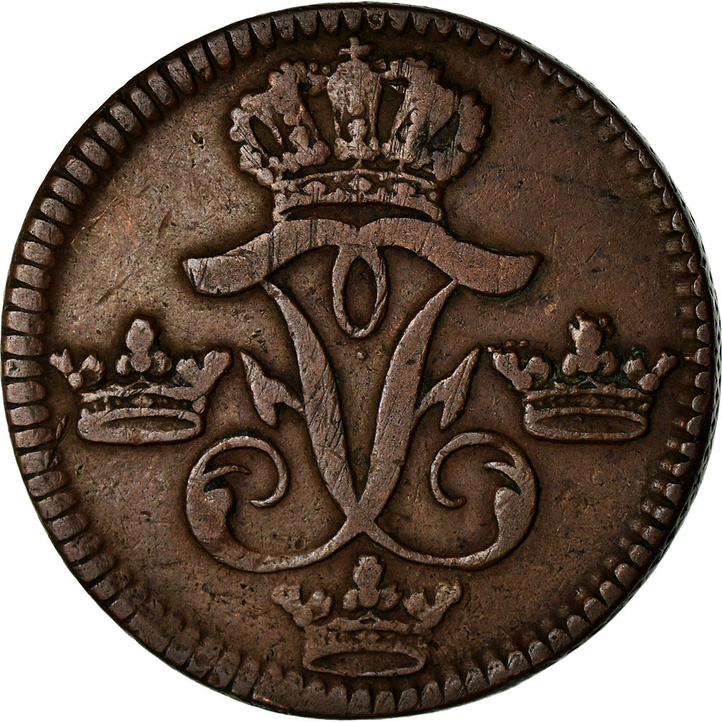 Coin, Sweden, Frederick I, Ore, S.M., 1748, VF(20-25), Copper, KM:416.1