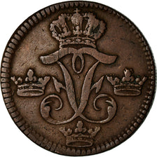 Coin, Sweden, Frederick I, Ore, S.M., 1748, VF(20-25), Copper, KM:416.1