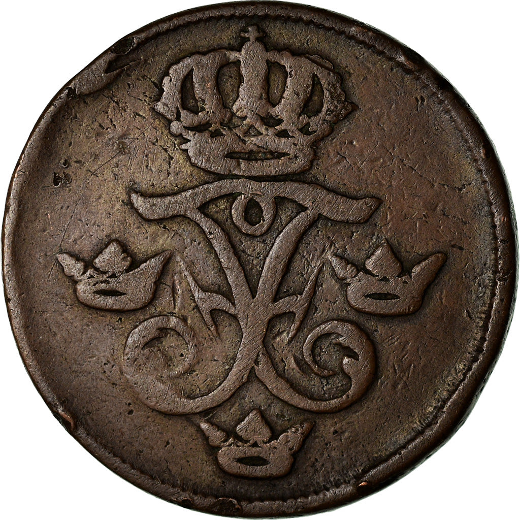 Coin, Sweden, Frederick I, Ore, S.M., 1739, VF(20-25), Copper, KM:416.1