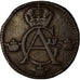 Coin, Sweden, Gustaf IV Adolf, 1/4 Skilling, 1808, VF(20-25), Copper, KM:564