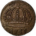 Coin, Sweden, Carl XII, Daler, 1715, VF(20-25), Copper, KM:352