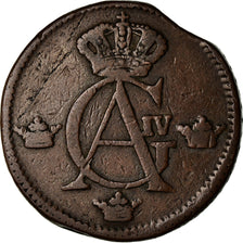 Coin, Sweden, Gustaf IV Adolf, 1/2 Skilling, 1807, VF(20-25), Copper, KM:565
