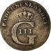Coin, Sweden, Gustaf III, 1/24 Riksdaler, 1778, VF(20-25), Silver, KM:522