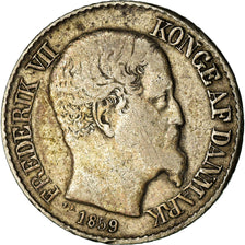 Moneta, Indie occidentali danesi, Frederik VII, 5 Cents, 1859, Copenhagen, MB