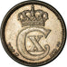 Coin, Denmark, Christian X, 10 Öre, 1917, Copenhagen, EF(40-45), Silver