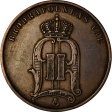 Coin, Sweden, Oscar II, 5 Öre, 1892, EF(40-45), Bronze, KM:757