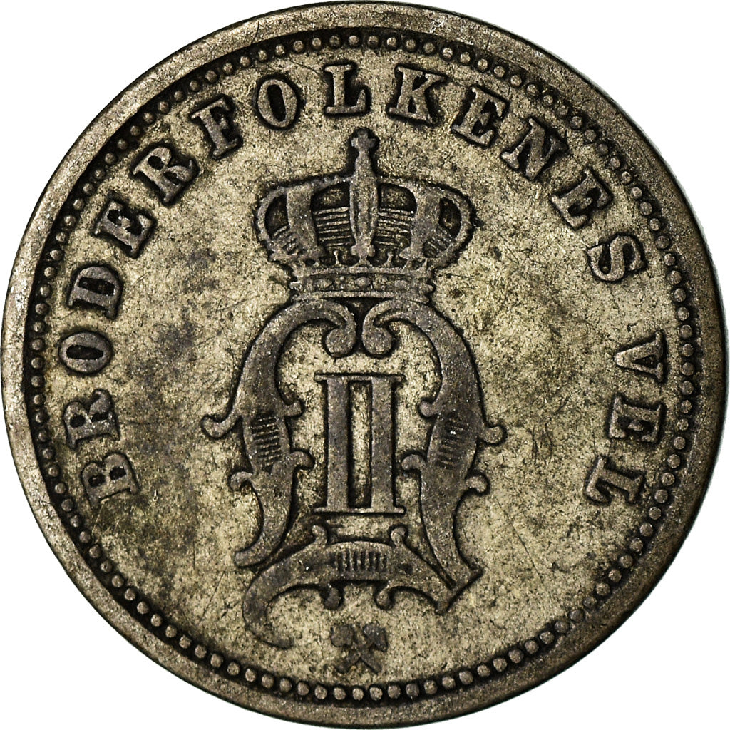 Moneta, Svezia, Oscar II, 25 Öre, 1876, MB, Argento, KM:738