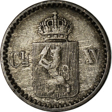 Coin, Norway, 2 Skilling, 1871, EF(40-45), Silver, KM:336.1