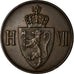 Coin, Norway, Haakon VII, 5 Öre, 1907, AU(50-53), Bronze, KM:364