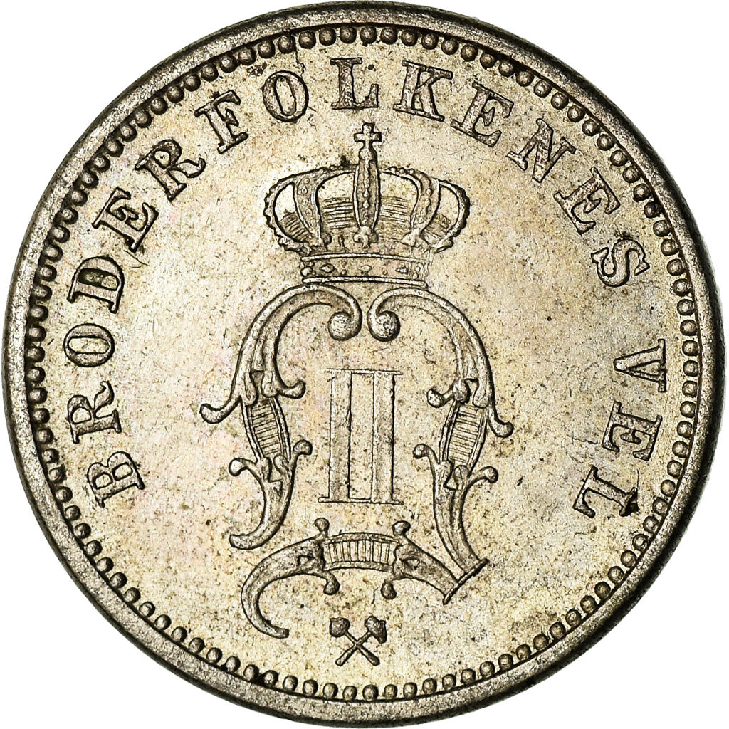 Coin, Norway, 10 Öre, 1892, AU(55-58), Silver, KM:350