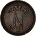 Coin, Finland, Nicholas II, 10 Pennia, 1907, VF(30-35), Copper, KM:14