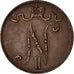 Coin, Finland, Nicholas II, 5 Pennia, 1915, EF(40-45), Copper, KM:15