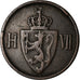 Coin, Norway, Haakon VII, 2 Öre, 1907, VF(30-35), Bronze, KM:362