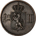 Coin, Norway, 2 Öre, 1891, EF(40-45), Bronze, KM:353