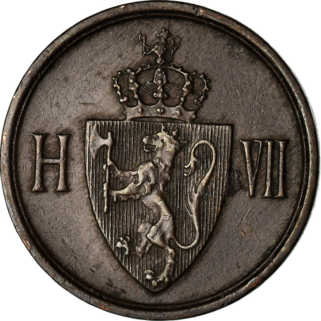 Coin, Norway, Haakon VII, Ore, 1907, VF(30-35), Bronze, KM:361