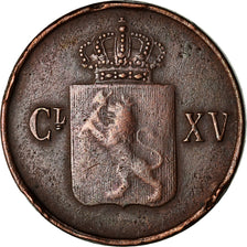 Moneda, Noruega, Carl XV, 1/2 Skilling, 1863, MBC, Cobre, KM:324