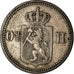 Coin, Norway, 10 Öre, 1874, EF(40-45), Silver, KM:345