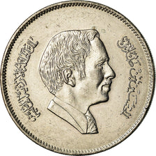 Coin, Jordan, Hussein, 100 Fils, Dirham, 1981/AH1401, EF(40-45), Copper-nickel