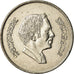 Coin, Jordan, Hussein, 100 Fils, Dirham, 1981/AH1401, EF(40-45), Copper-nickel