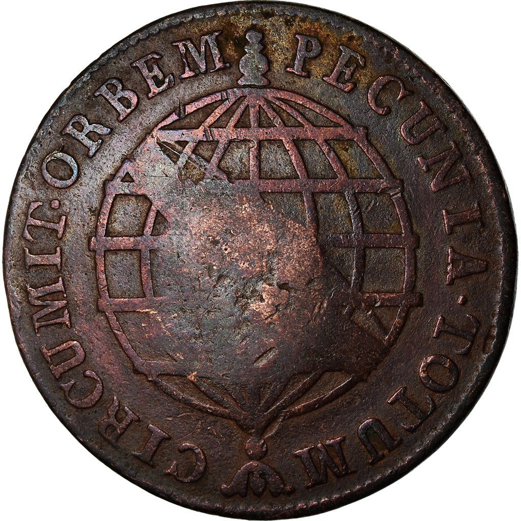 Coin, Brazil, 20 Reis, 1781, VF(30-35), Copper, KM:272