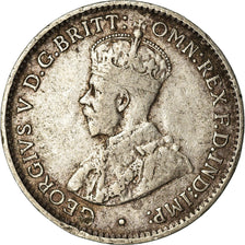 Coin, Australia, George V, Threepence, 1919, VF(30-35), Silver, KM:24