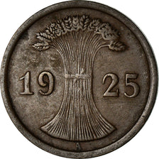 Moneta, GERMANIA, REPUBBLICA DI WEIMAR, 2 Reichspfennig, 1925, Berlin, BB