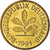 Monnaie, République fédérale allemande, 5 Pfennig, 1991, Hambourg, SUP, Brass