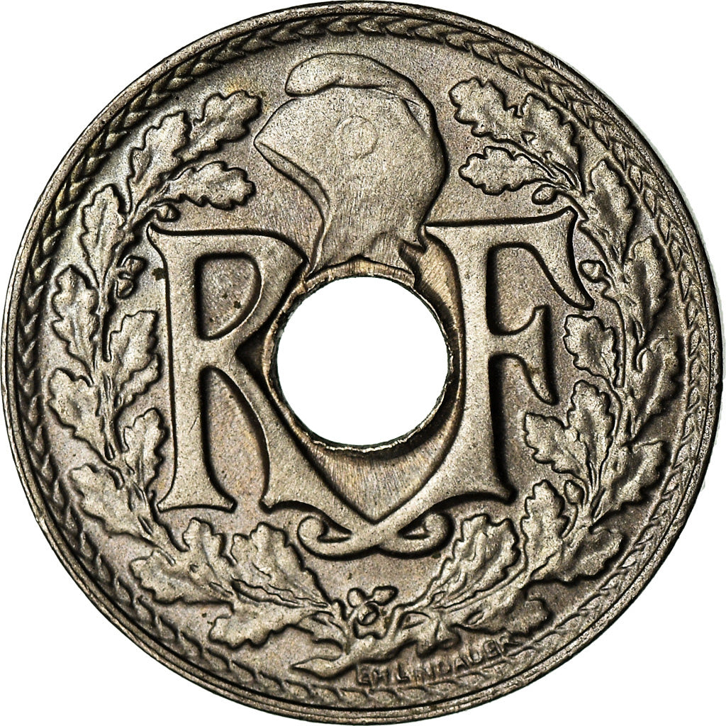 Coin, France, Lindauer, 5 Centimes, 1938, Paris, AU(55-58), Copper-nickel